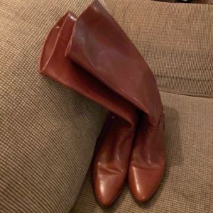 Etienne Aigner Alexis 1 knee high brown boots size 8